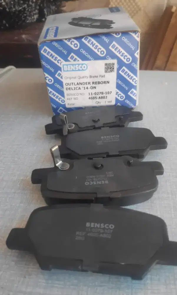 BRAKE PADS KAMPAS REM BELAKANG OUTLANDER REBORN DELICA