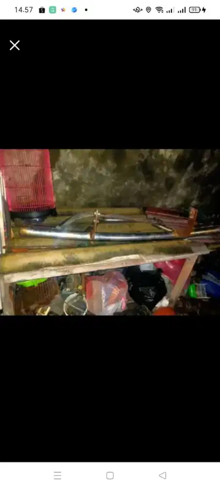 Bamper tanduk mobil stainless steel