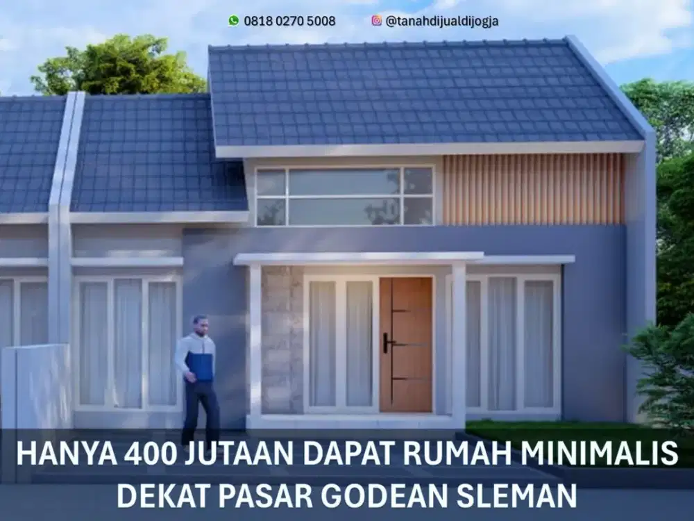 Rumah dekat Pasar Godean di Sumbersari Sleman Proses Bangun
