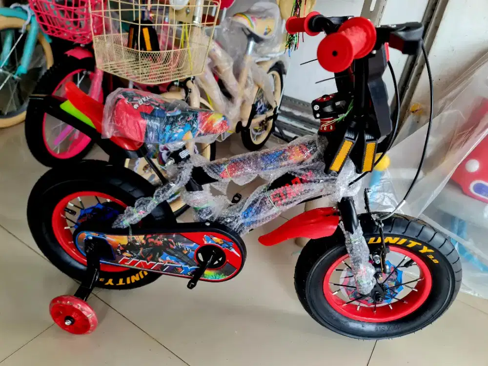 Sepeda Anak Sepeda BMX 12 Inch UNITY ( BAN JUMBO 3.0 )