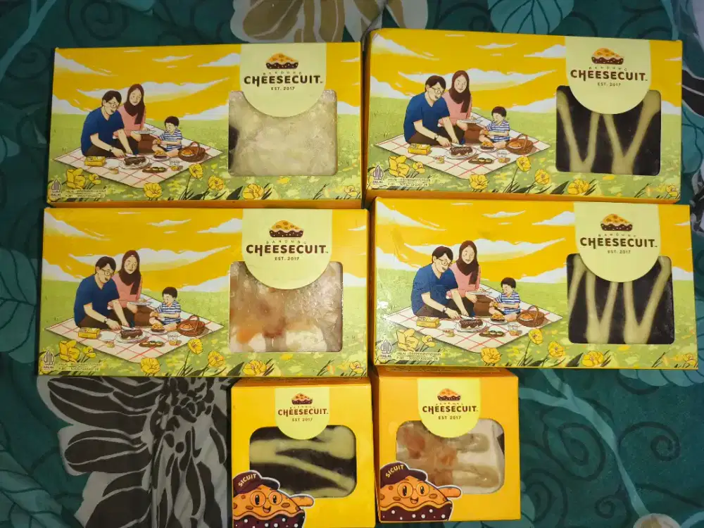 Dijual Bandung Cheesecuit paket 6 box