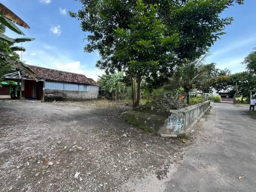Tanah Dijual Prambanan Jl. Raya Solo-Jogja Dekat RSU PKU Muhammadiyah