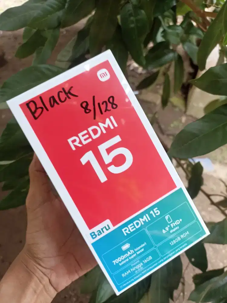 Redmi 15 8/256Gb Segel dus BARU