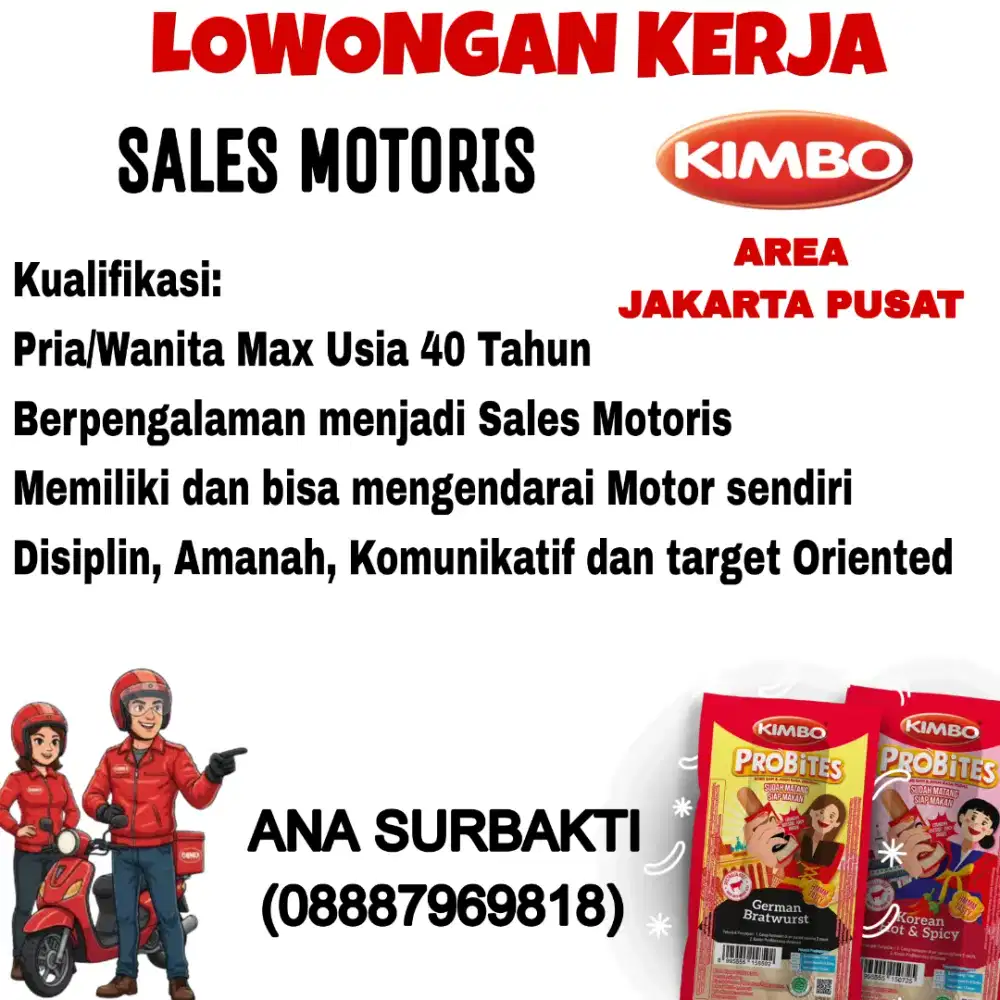Lowongan kerja sales motoris