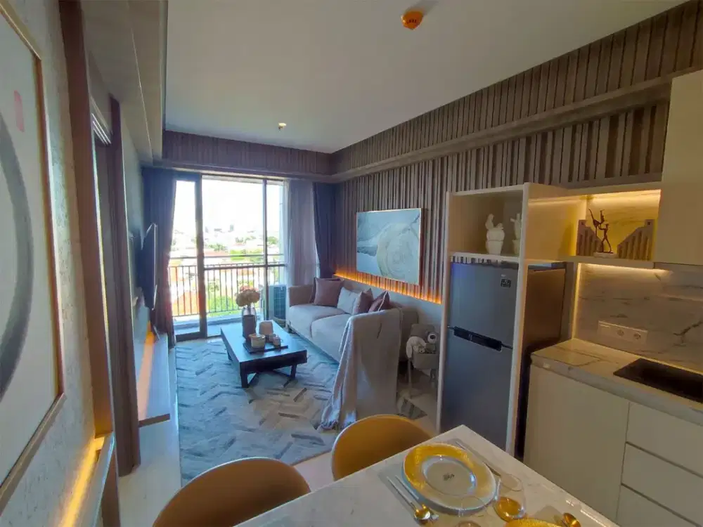 Dijual Unit Baru 2 BR Semi Furnished Apartemen Arandra Residence Cempaka Putih