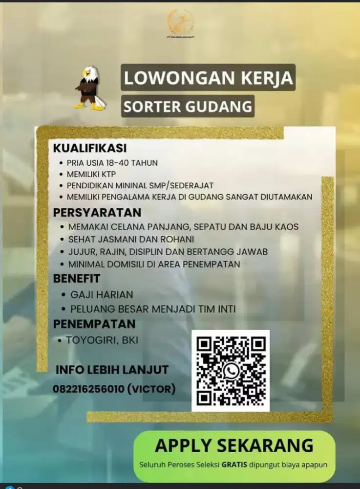 LOWONGAN KERJA JNT EXPRESS BKI999 TOYOGIRI