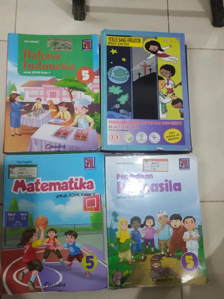 Buku paket kelas 5 & 6 sd