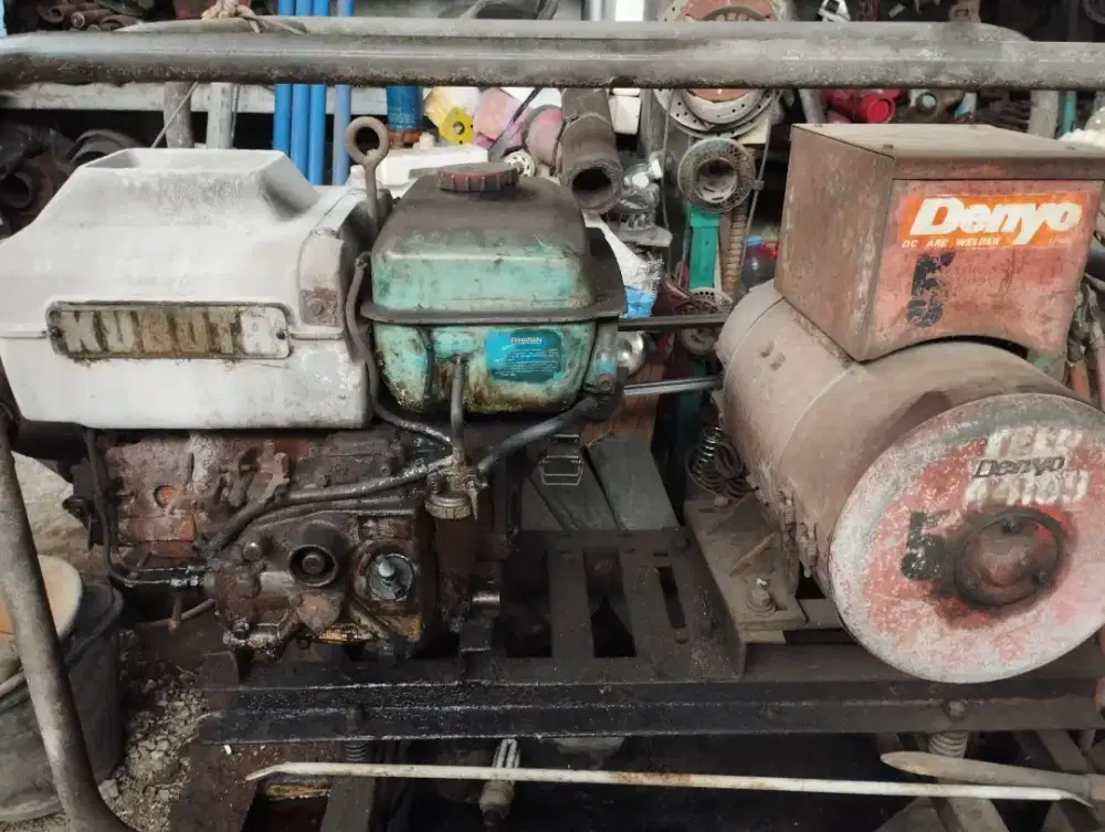 Jual mesin las merk Denyo sama kubota