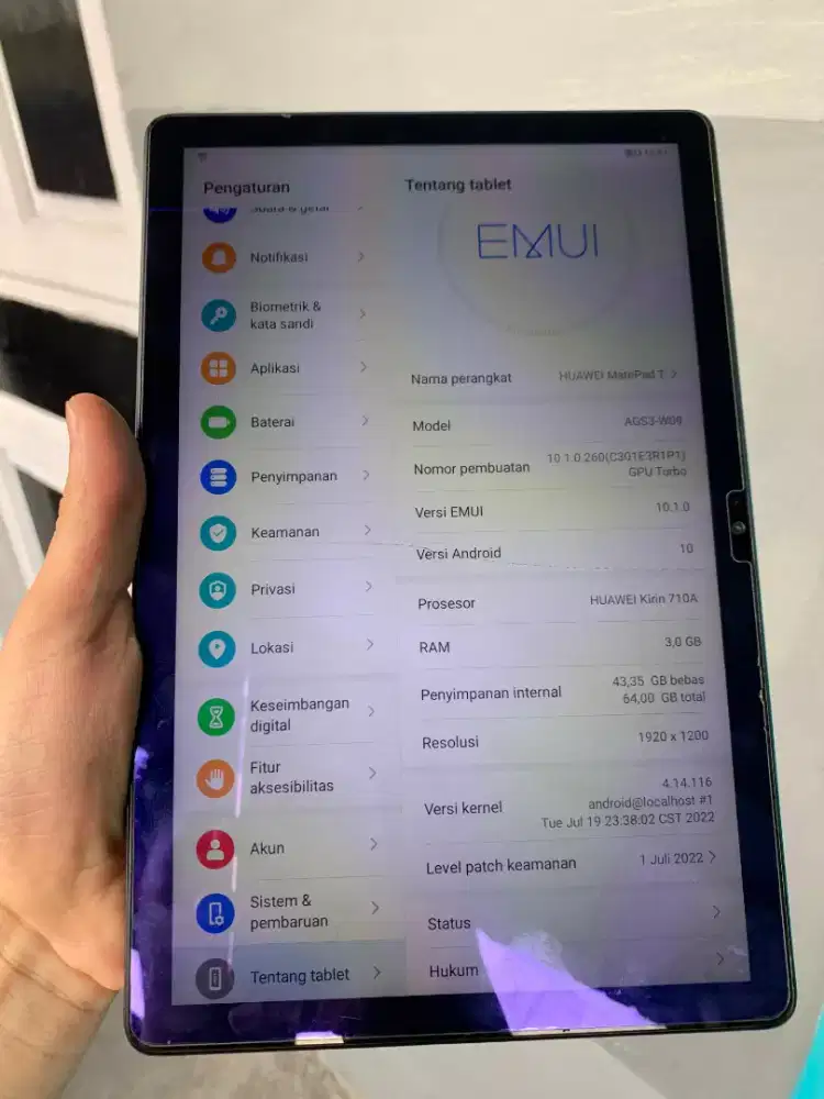 huawei matepad T 3gb/64gb