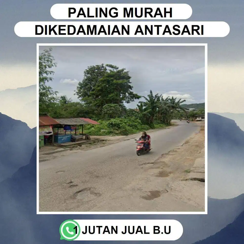 TANAH DENGAN VIEW KOTA BANDAR LAMPUNG LUAS DAN NYAMAN