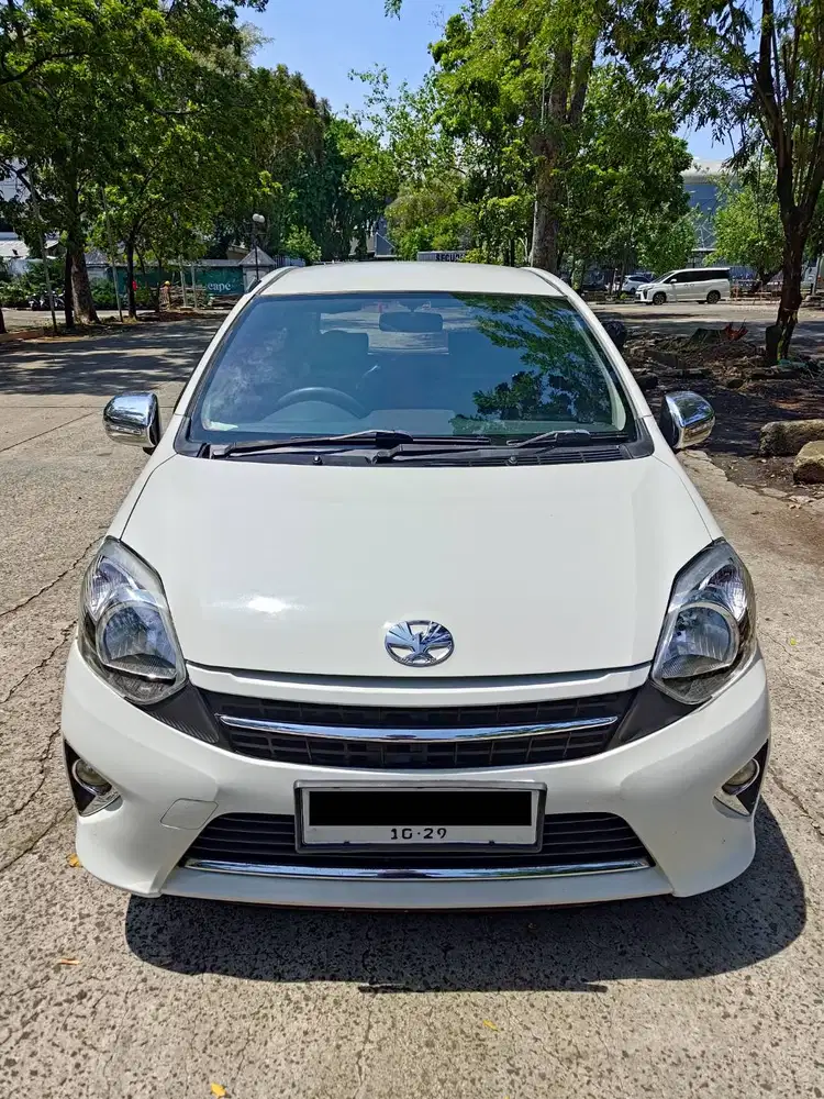 Dijual Toyota Agya 2014 1.0 G, pemakaian rendah, tangan pertama, mulus