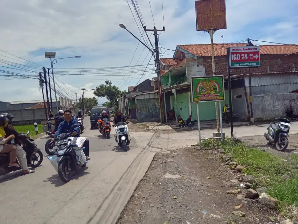 Tanah untuk gudang atau perumahan 2.3 jt permeter dekat summarecon