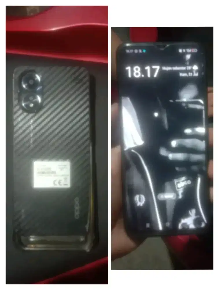 #Oppo a18 bekas