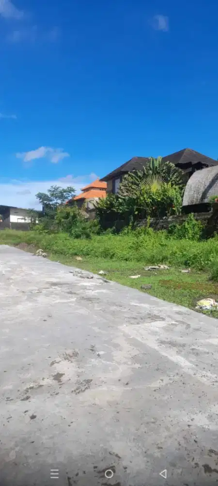Dijual tanah murah,1 are di dalung dekat ke canggu dan denpasar bali