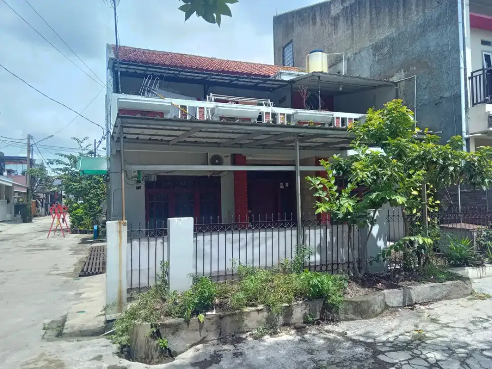 dijual rumah murah 2 lantai di gba 3 belakang transmart buahbatu 650jt