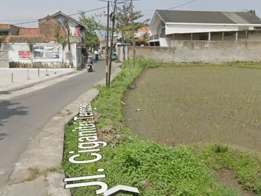 Tanah murah di ciganitri belakang transmart buahbatu 2.7 jt permeter