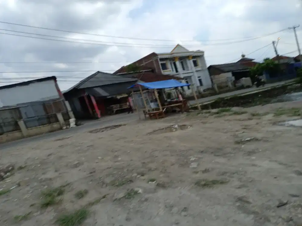 Jual tanah pinggir jalan Sapan tegaluar cocok untuk gudang 1.5 miliar