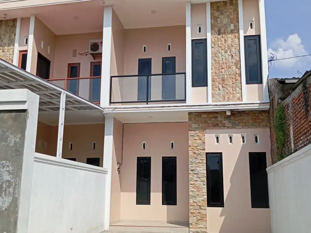 Rumah baru siap huni taman asri pedurungan kota semarang LT 125 m2