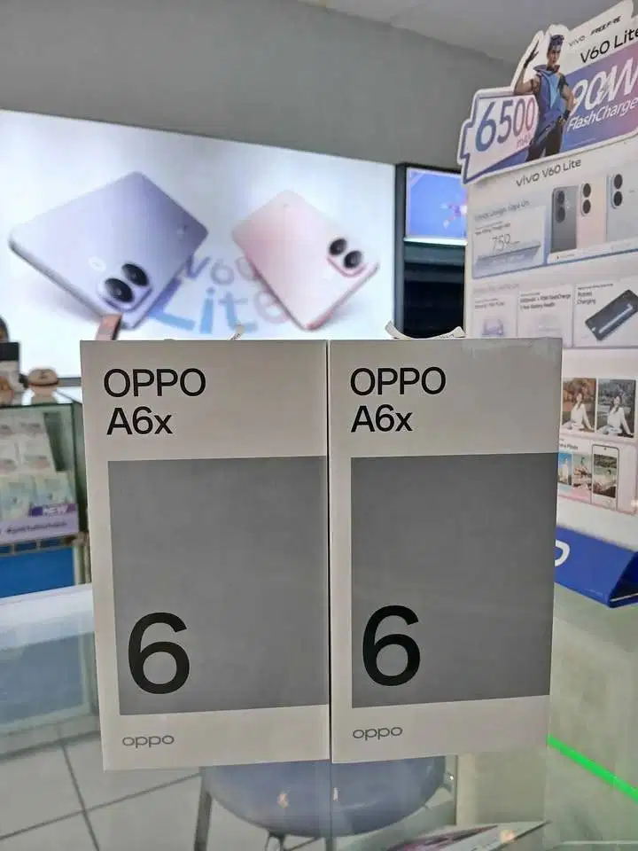 Oppo a6x Ram 4+4/64gb Qualcomm Snapdragon 685 bergaransi Resmi