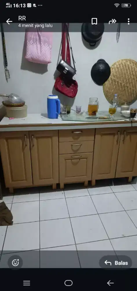 Jual murah lemari bufet