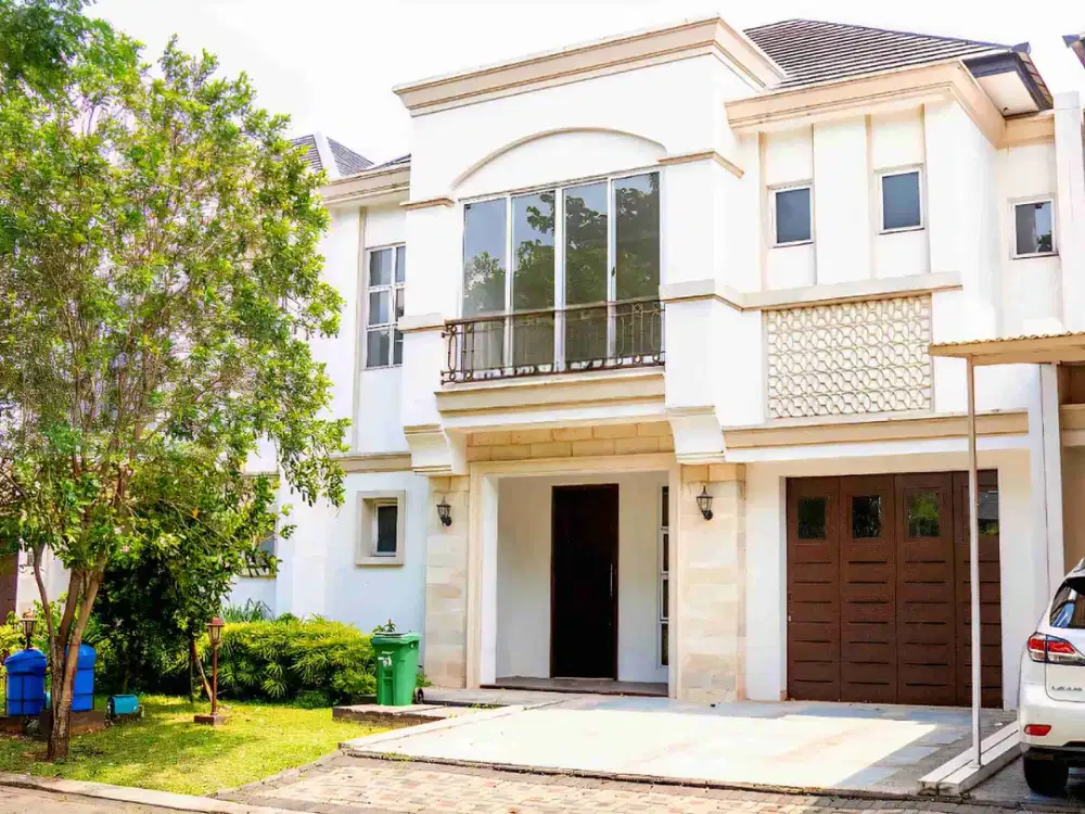 Dijual rumah tipe 10x18, bangunan 2 lantai view taman, lokasi sangat strategis di BSD, diantara ICE BSD City dan Quantis