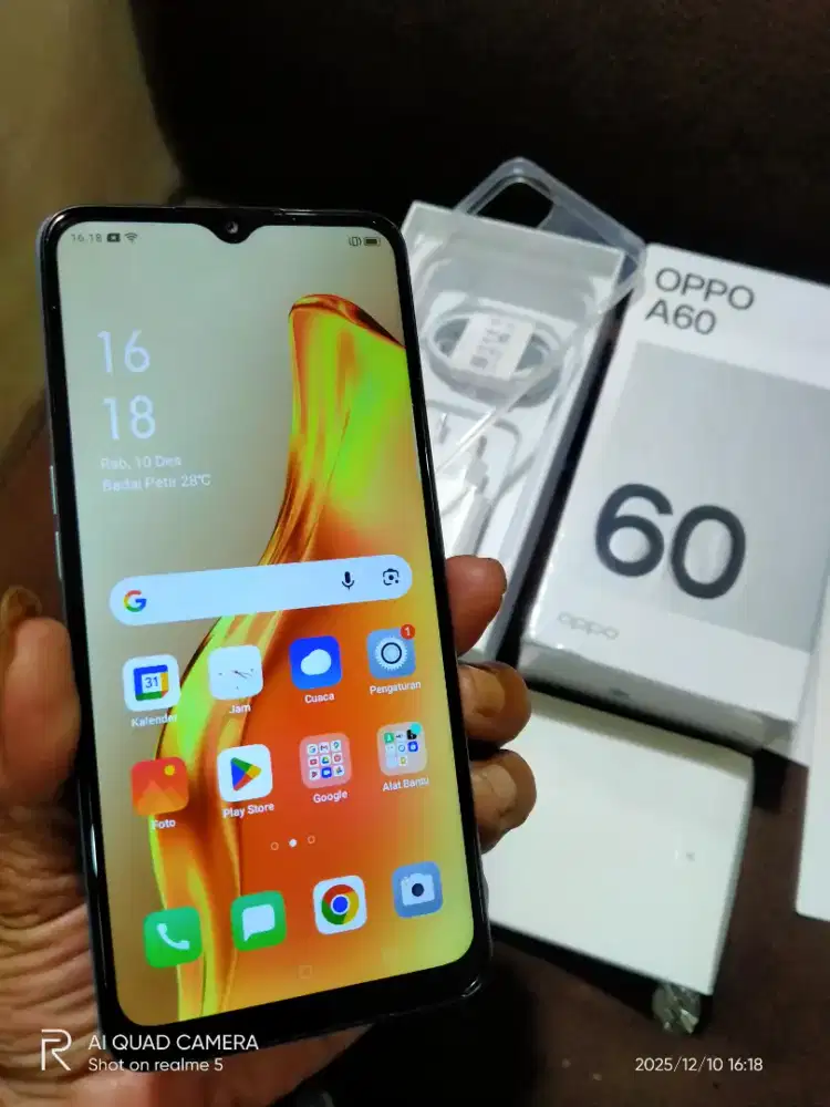 Oppo A60(8+4/256)segel.fulset.Baru buka dos 3 hari no minus.PASS