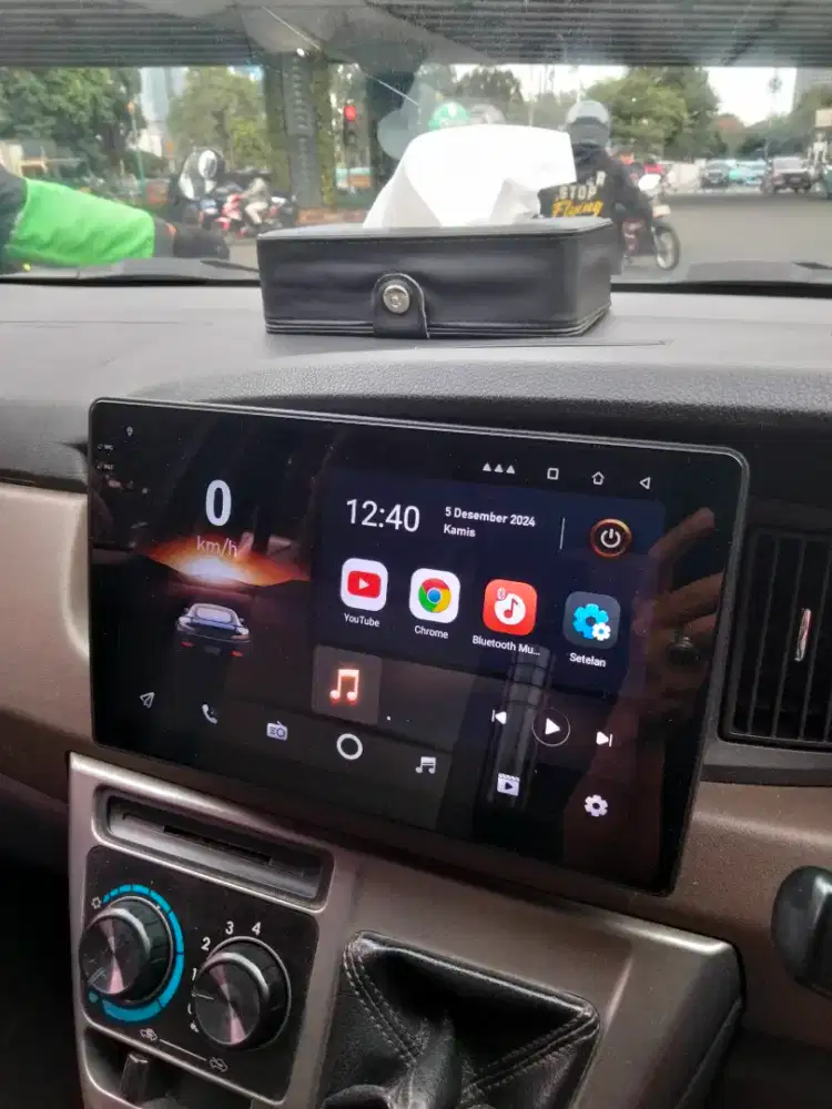 Head unit merk orca 10 inch