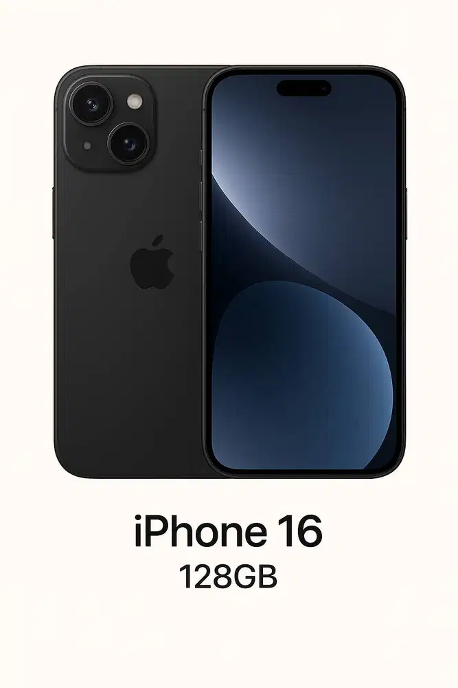 iPhone 16 (128 GB - Black)