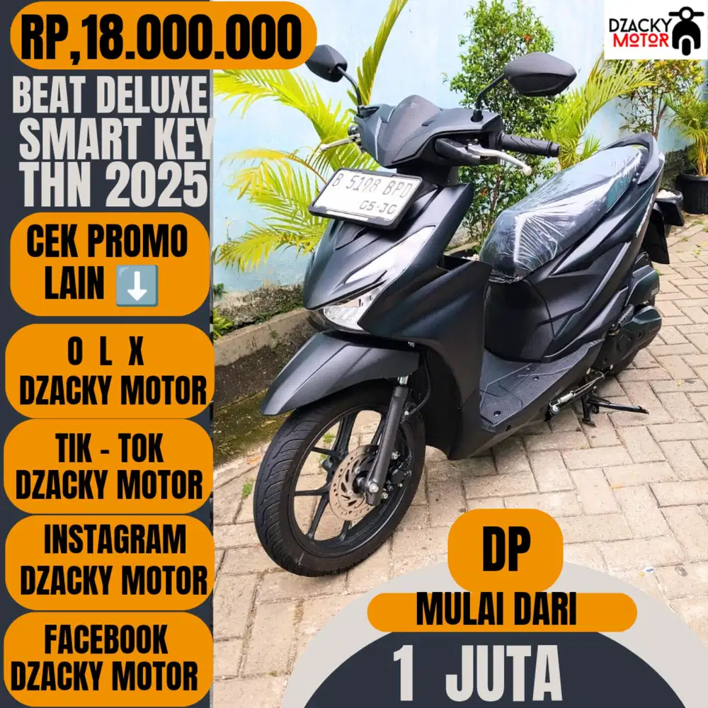 BEAT DELUXE SMARTKEY 2025; SECOND LIKE NEW