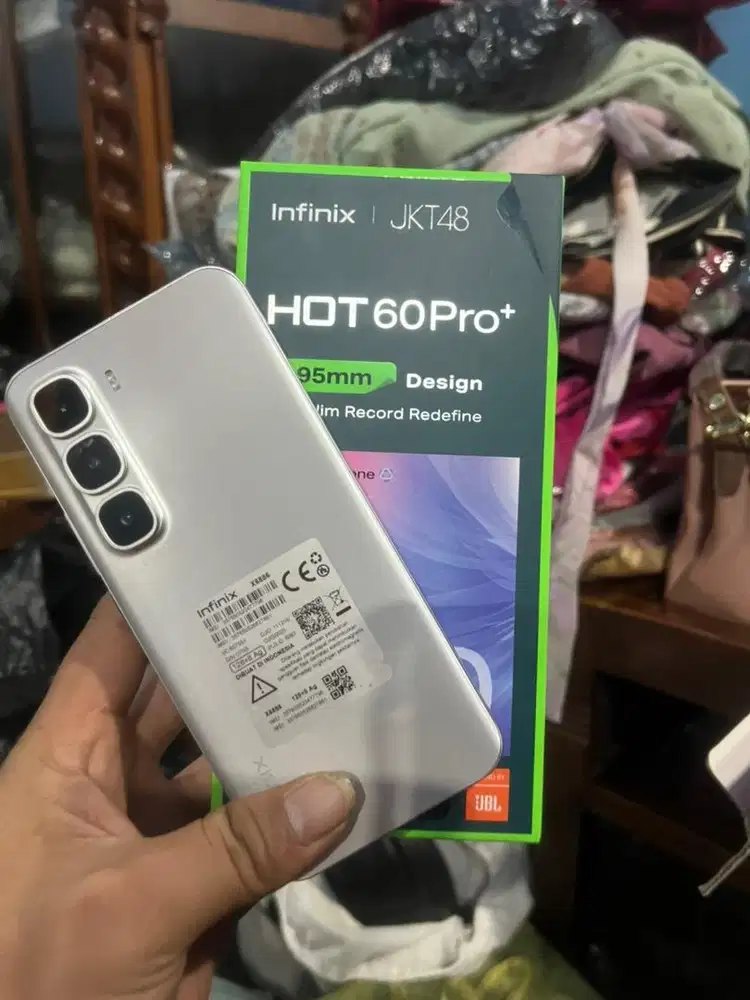 Infinix hot 60Pro+ 8+8/128 fulset
