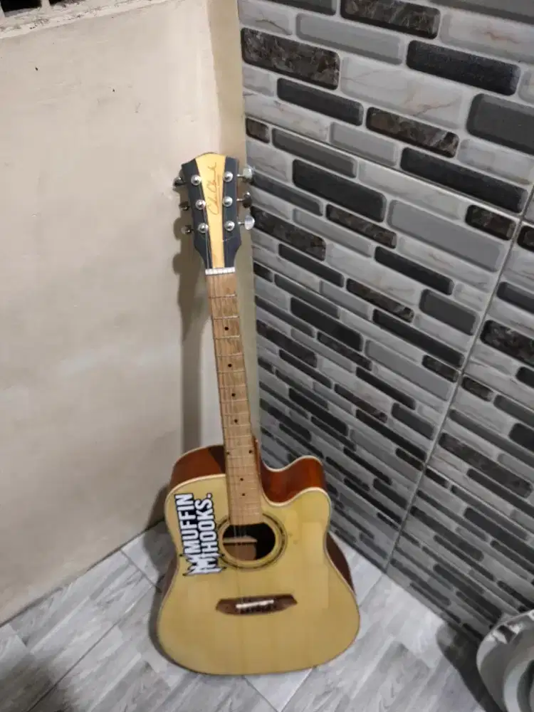 GITAR COLECLARK JUMBO SUDAH TANAM BESI