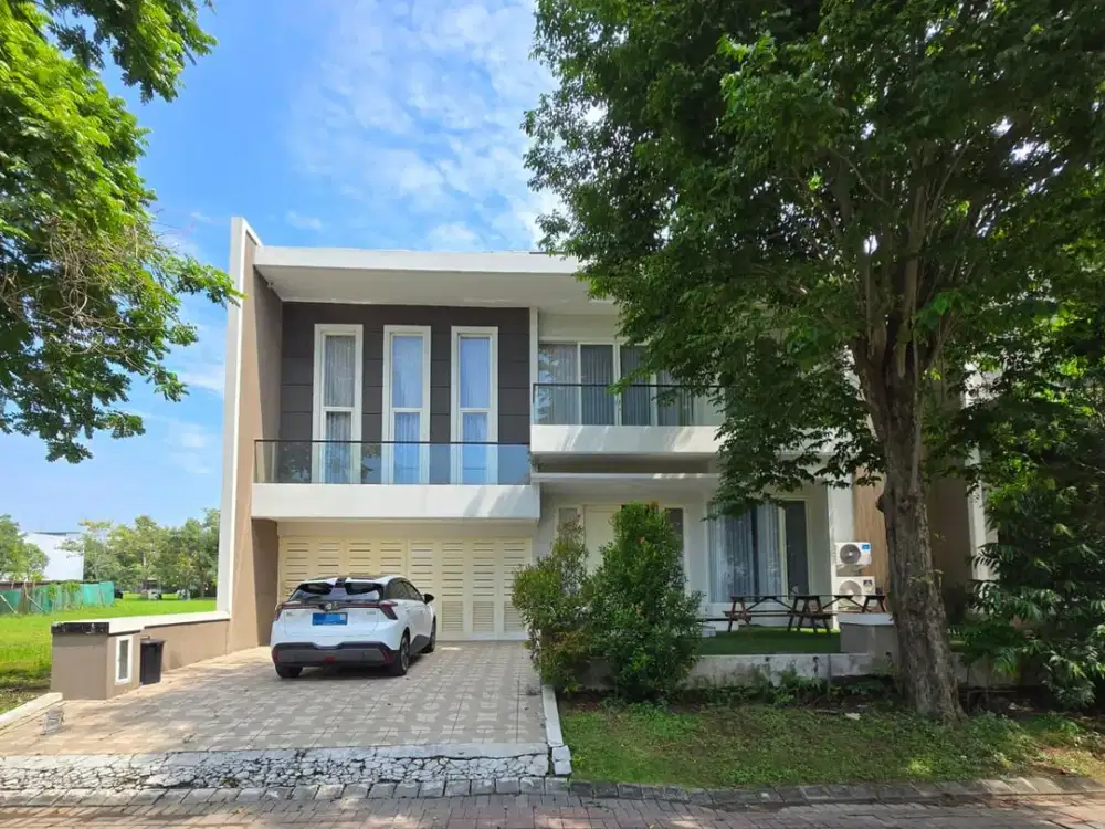 DISEWAKAN SIAP HUNI !! RUMAH LISBON PAKUWON INDAH MINIMALIS MODERN 2 LANTAI LOKASI STRATEGIS