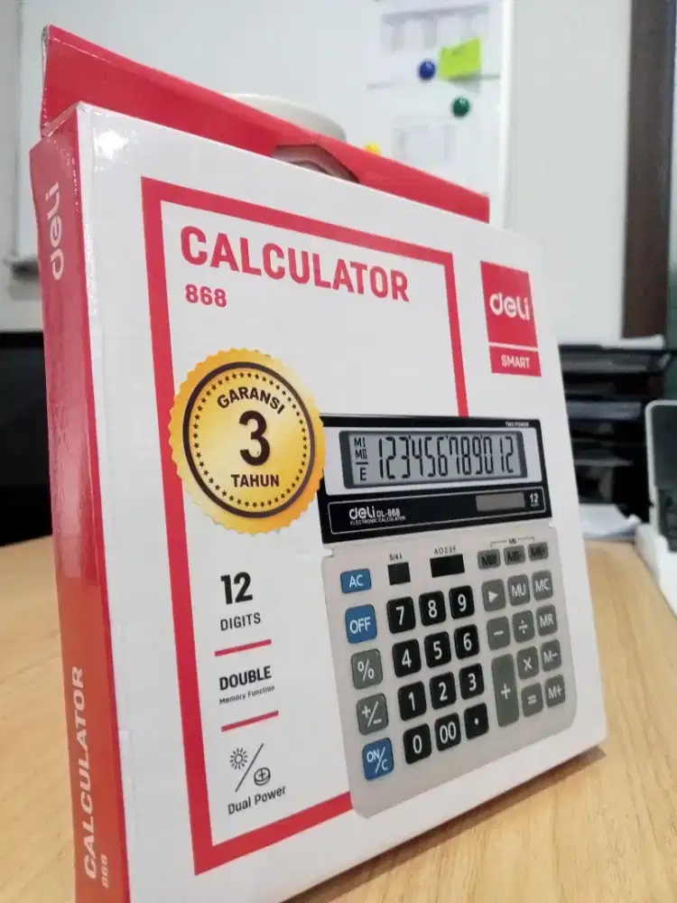 Kalkulator deli 12 digit