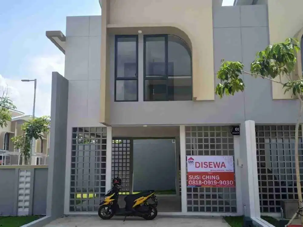 Disewakan Rumah Baru Podomoro Park cocok Untuk kantor dan Usaha dkt Telkom University Buah Batu Bandung