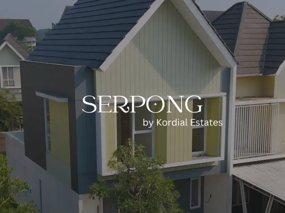 Rumah Siap Huni Serpong 3 Kamar Tidur, 2 Kamar Mandi, 2 Lantai – Konsep Smart Environment Dekat Tol BSD & Mall Paradise Walk