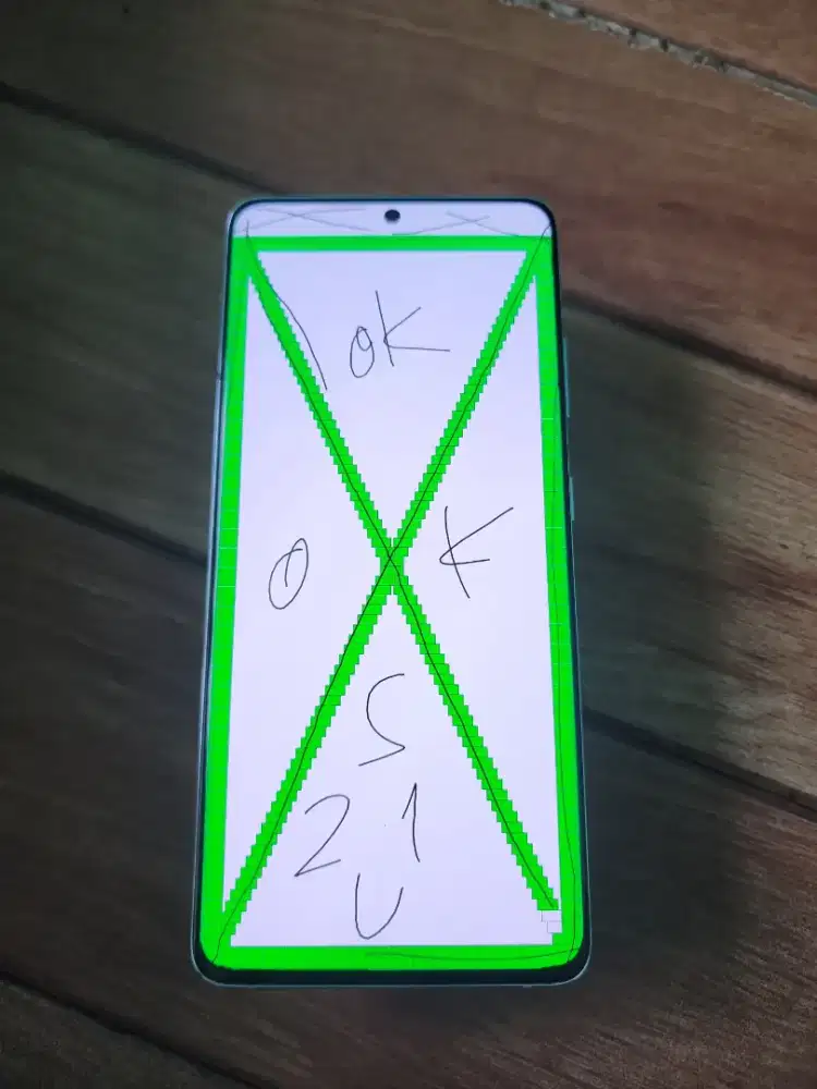 LCD samsung S21 Ultra original copotan mulus normal