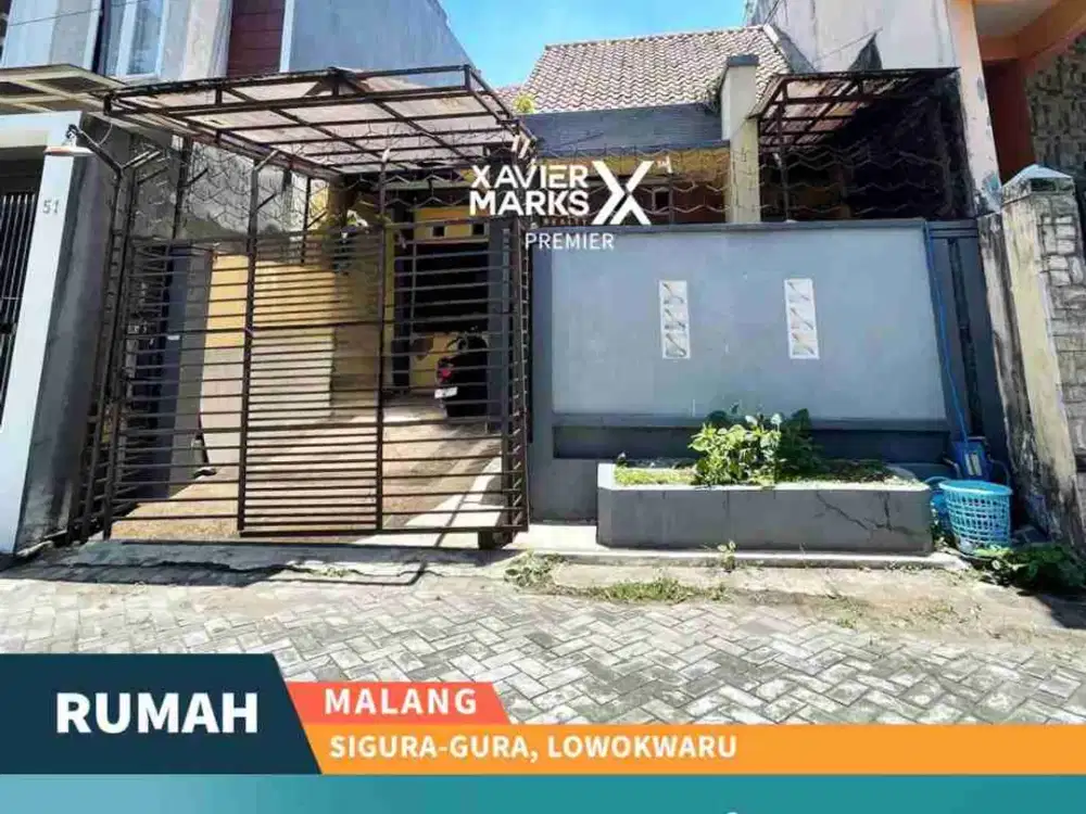 j058 Rumah Prospektif dekat UIN dan UB di Sigura-gura Malang