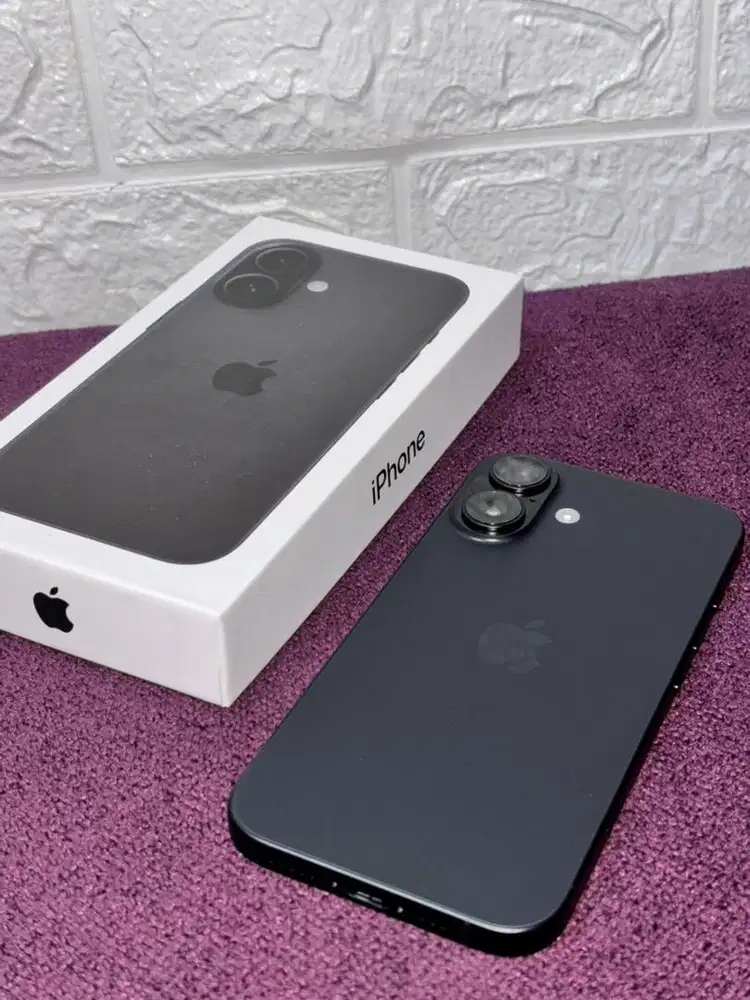 iPhone 16 Black 128 Inter All Operator