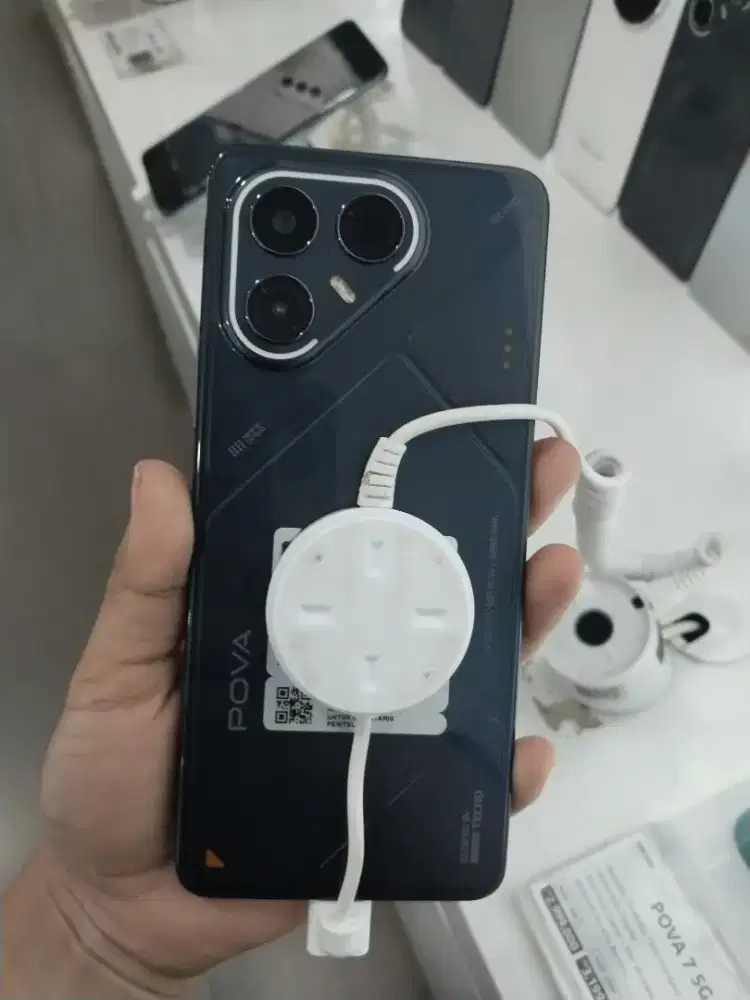 POVA 7 5G, BATERAI GEDE 6000 mAh, FREE WIRELESS CHARGER 5000 mAh