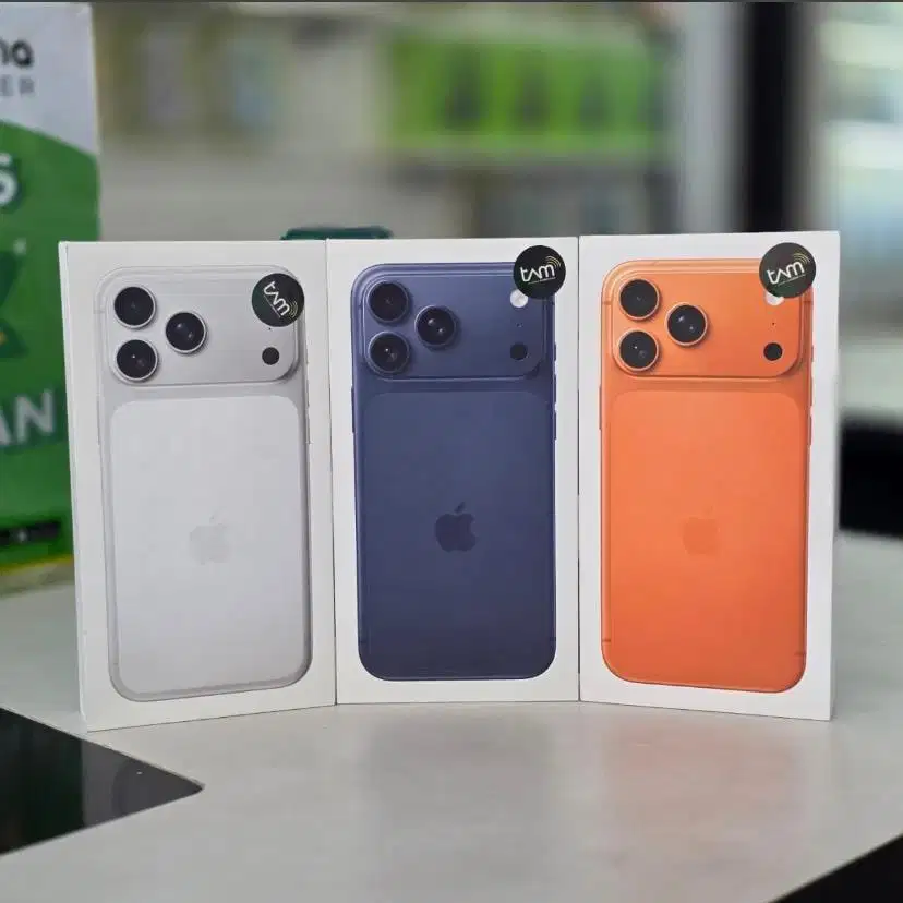 iPhone 17 Pro 256gb Warna Lengkap Free Asuransi Boltech 12 bulan