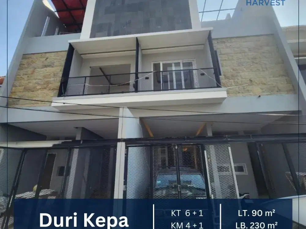 DIJUAL MURAH 2 RUMAH BARU DAN KEREN SIAP HUNI DURI KEPA JAKARTA BARAT