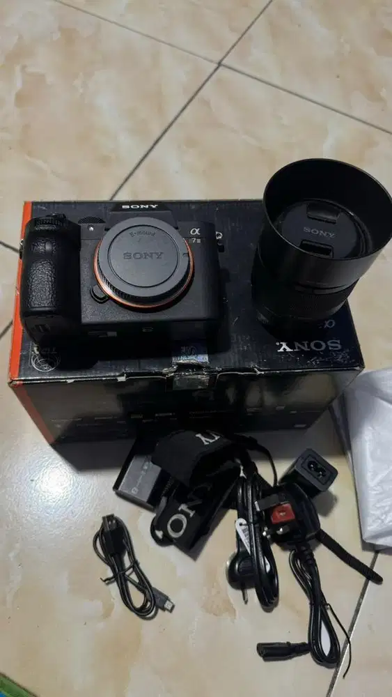 Sony a7iii fullset sc 8xxx + lensa fe 50 mm