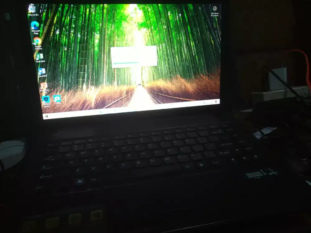 Lenovo g485 AMD e300 ram 4 GB DDR3 hardisk 320 GB windows 10