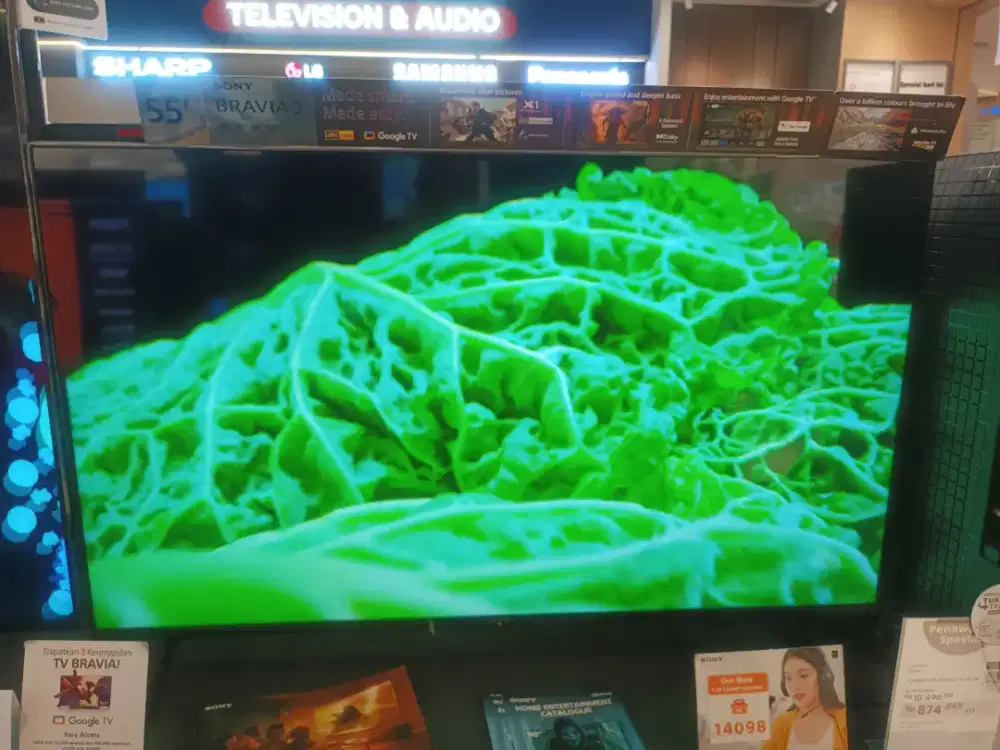 Bunga Cicilan 0% SONY LED GOOGLE TV 55 INCH