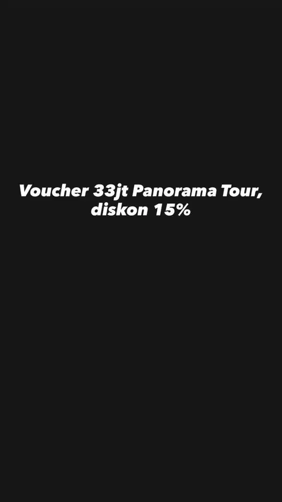 Jual voucher digital Panorama Tour
