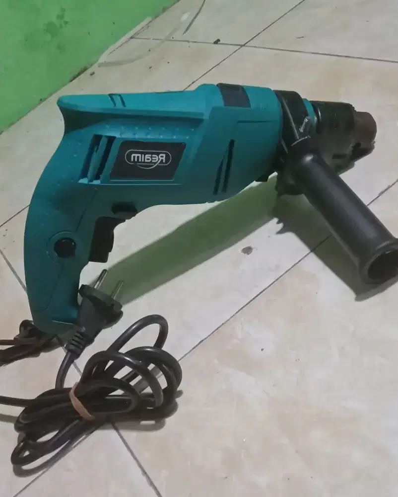 Bor listrik merk Reaim 900 watt 450 rpm Impact drill