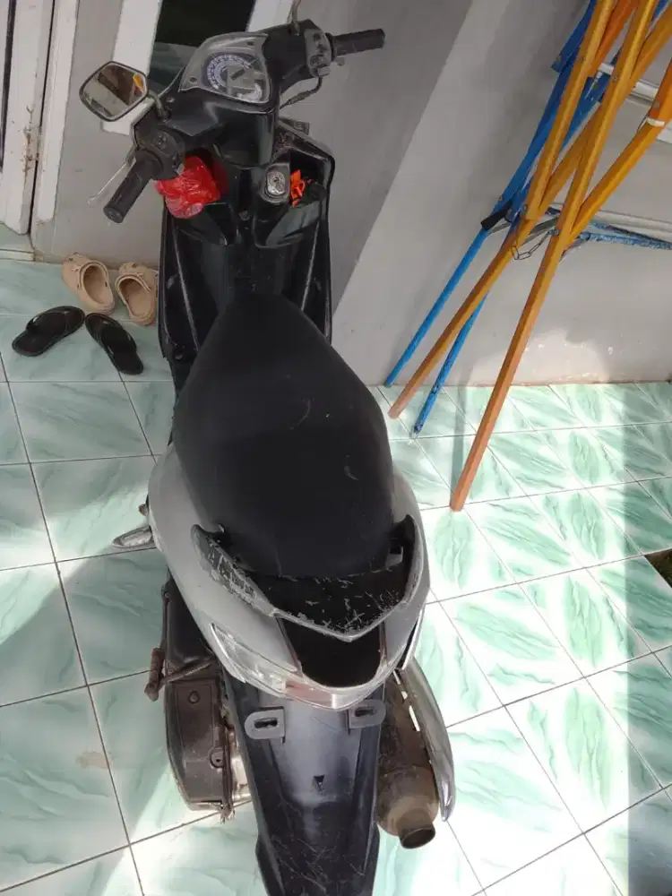 Dijual motor Mio soul tahun 2008 pajak tidur, ss sebelah,mesin2 aman