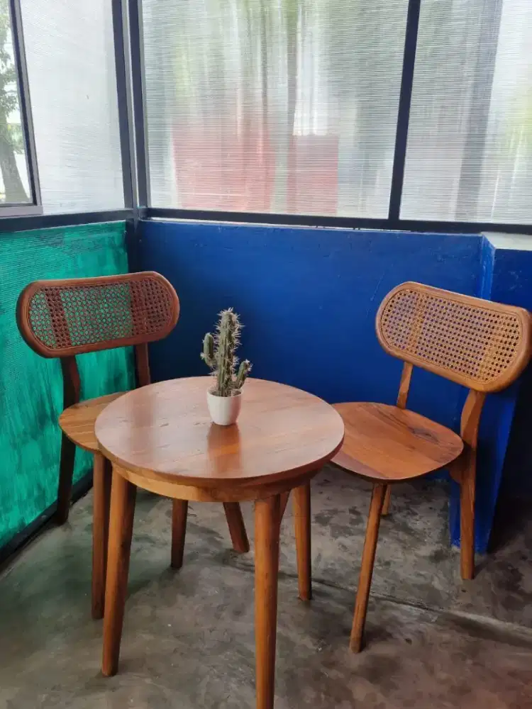 Meja kursi second caffe berkualitas