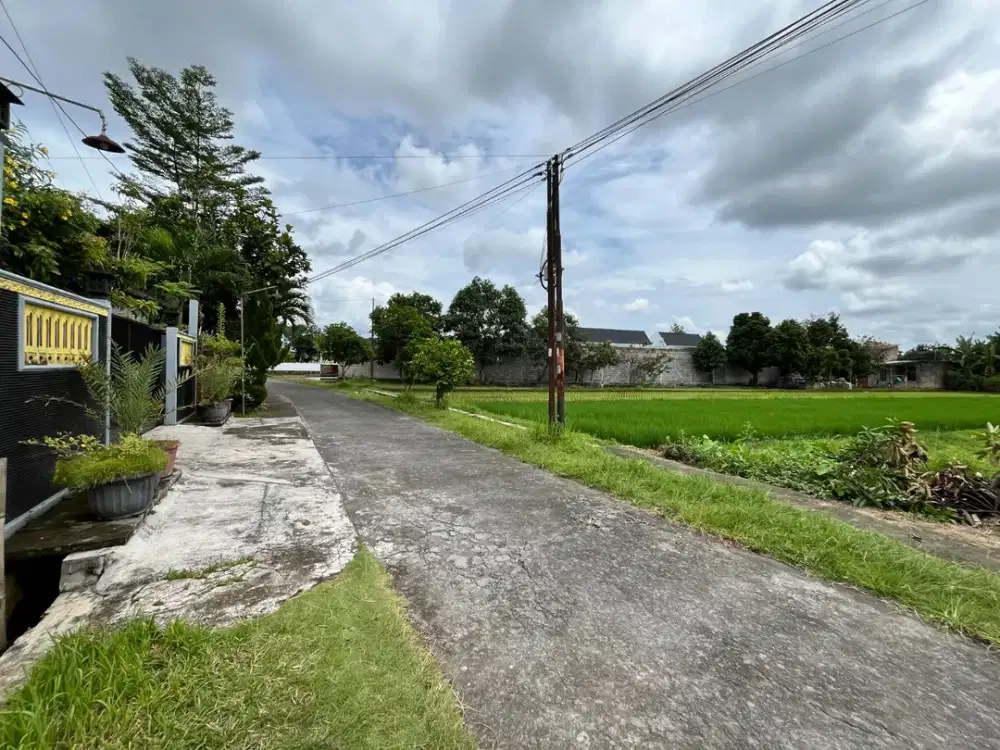 BUTUH UANG!! Tanah 1KM Pintu Tol Tirtoadi, Beli Sekarang Pasti Untung