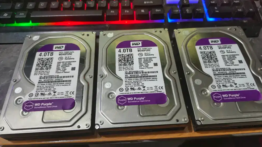 Hardisk wd purple 4tb